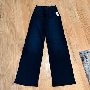 PAIGE Anessa 31” wide leg jeans. Never worn